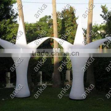Inflatable columns (decorative lighted, wedding)