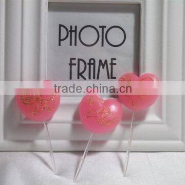 Hot Sell Paraffin Wax Candle Heart Shaped Carved Candles