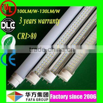 4 feet tube light dlc ul listed led t8 tube dlc 1.2m t8 led tube