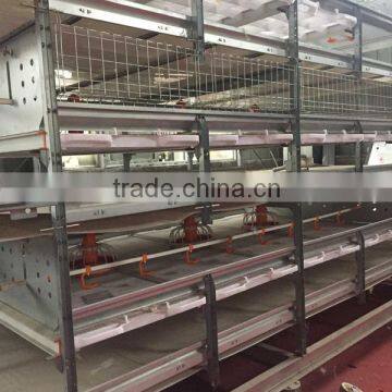 Auto-raising broiler cage