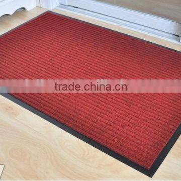 double striped carpet pvc backing