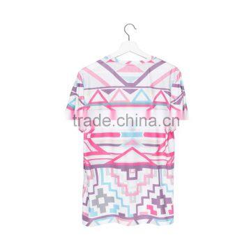 China Suppliers Hot Sale Digital Print Aztec Sublimation T Shirt in photo-4