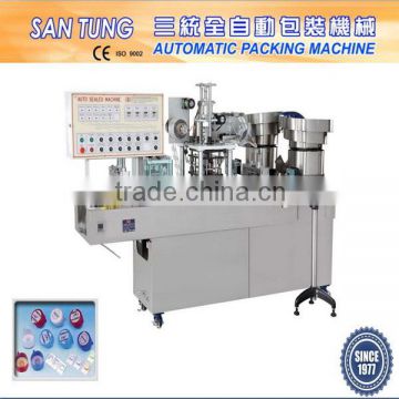 Automatic 5 gallon bottle cap label sealing machine