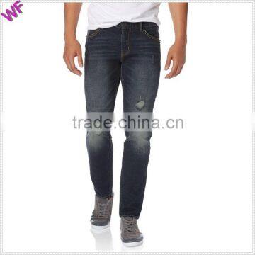 China Apparel wholesale New Denim Wash mens jean