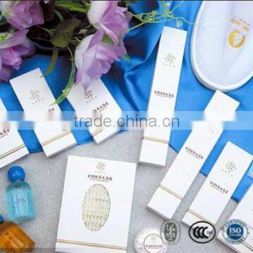 HOT SALE hotel guestroom supplies set hotel amenities