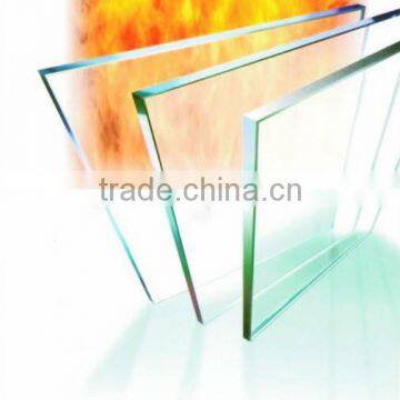 10mm 2 hour fire retardant glass with CE and ISO certificate