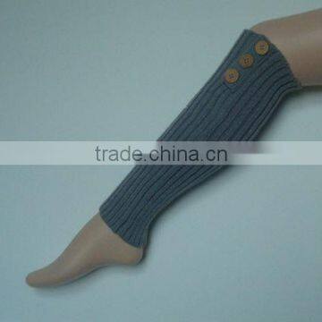 Boxi-High quality wood button knitting socks