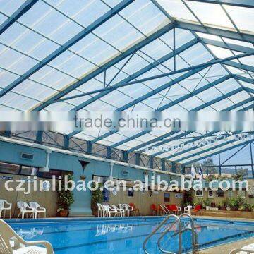 clear plastic roofing sheet at 2100mm width - Certified manufacturers by SGS