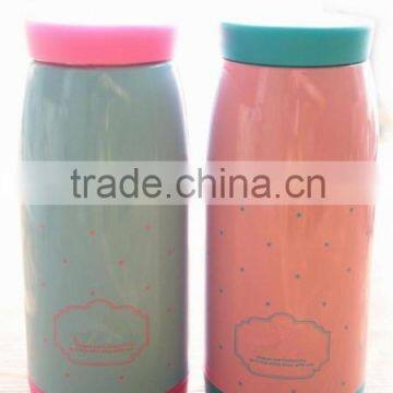 2015 best selling 350ml Children insulated food flasks /Kids thermos flask /stainless steel travel coffee mug/