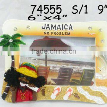 New hot sell photo frame rasta JAMAICA design