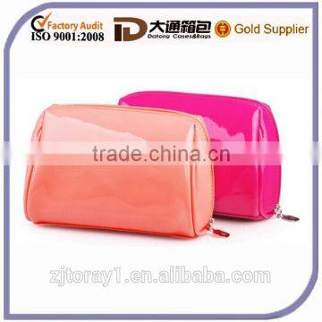 Waterproof Promotional Cosmetic Pouch PVC Bag With Zipper