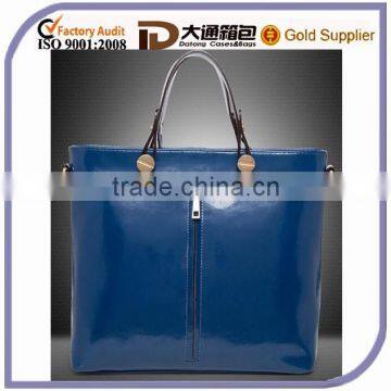 Best Selling Faux PU Leather Korean Style Fashion Handbag Promotional Tote Latest Design Travel Messenger Bag