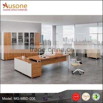 China Manufacturing L Shape Office Furniture Table Designs