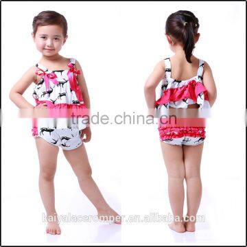 2016 baby girls deer swing top with bloomer set,wholesale carters baby clothes