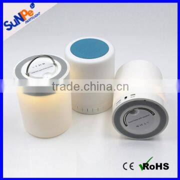 2016 Hot Sale Product Tower/Cylinder Portable Bluetooth no Waterproof Speaker Lamp photo-6