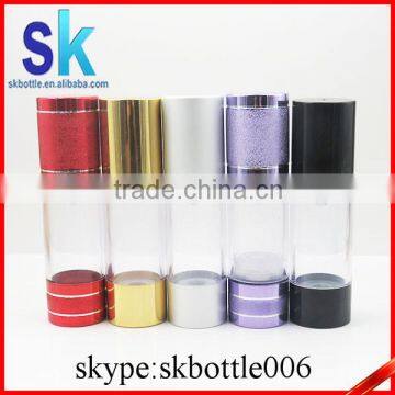 plastic 30ml airless pump bottle lotion