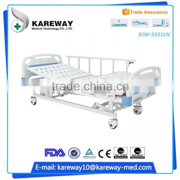 Alibaba china supplier medical equipments manual hospital abs three crank manual medical bed