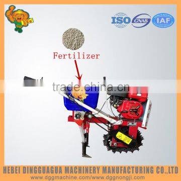 2016 Micro tiller cultivator machine fetilizer spreader