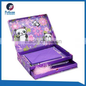 panda pals stationery box creative art set for kids