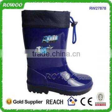 rain boots for kid, kids cartoon rain boots, China factory rain boots