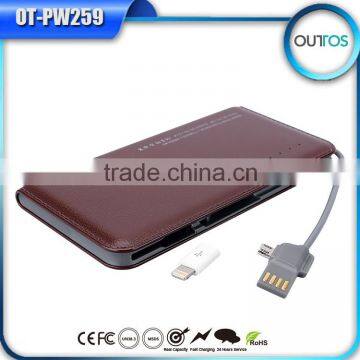 Wholesale alibaba new portable battery charger unique power bank 8000mah