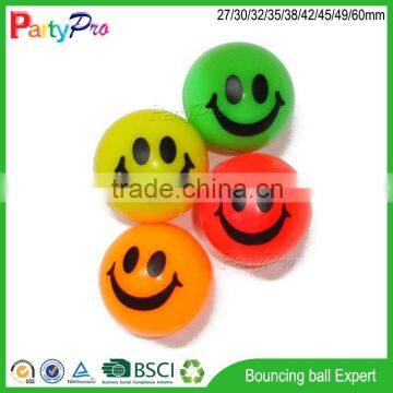 Hot New Products for 2015 Eco-friendly Promotional Product 42 45 49 60mm Diameter Transparant High Bouncing Kids Toy Rubber Ball photo-5