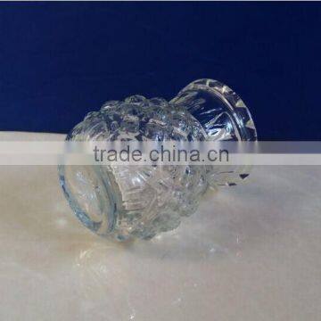 Pineapple Glass Candle Holder Pineapple Glass Candle Jars Size NO.1 photo-2
