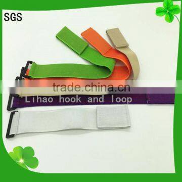 Nylon / Polyester elastic tape with hook and loop                        
                                                Quality Choice