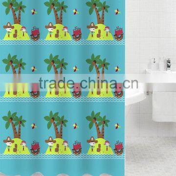 polyester home Bath waterproof Shower curtain