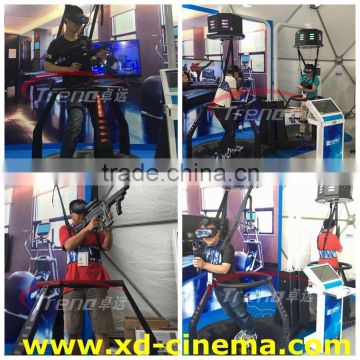 2016 Most Attractive 360 Degree VR Cinema Wonderful real CS 9D Movies VR treadmill for sale