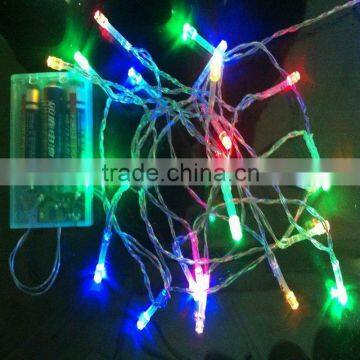 LED battery light 3M 30LEDS Christmas string Christmas lights holiday lights/wedding/road LED decoration lamp series battery