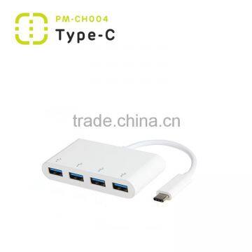 USB Type C 3.1 to USB 3.0 with 4 Hub multi adapter