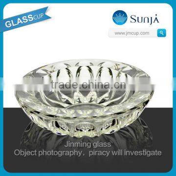 Clear fashion type glassware glass ashtray