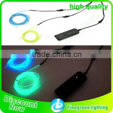Electroluminescent Wire,2015 Finegreen Lighting Best Selling 2.3mm el Wire photo-5