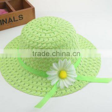 Sunflower Children Straw Hat,Wholesale Crochet Straw Hat For Chirldren photo-5