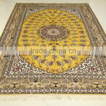 Handmade Persian Carpet Chinese Manufacturer Silk Hand Knotted Rug