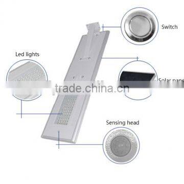 New Design Solar Light With Hidden Camera Solar Led Street Light Ip65 50W photo-4