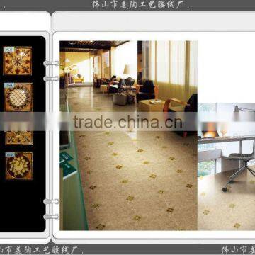 Hand made polished gold crystal tiles, small decor tiles, indian ceramic tiles