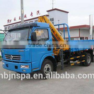 hot-sale China 4ton folding boom truck crane