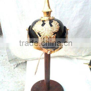 german pickel haube long spike helmet