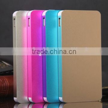 high quality portable power bank 6000mAh