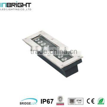 9w high power led inground light IP67 cool white 6000K