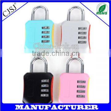 Coloful security combination padlock/zinc alloy padlock/4 digital combination padlcok                        
                                                Quality Choice