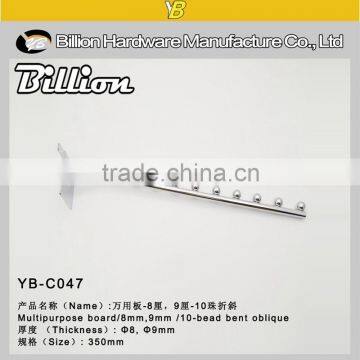 Slatwall Hanging Hook Pipe Clothing Hook Display Hook With Balls photo-4