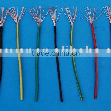 2015 High quality colorful electrical cable made in China