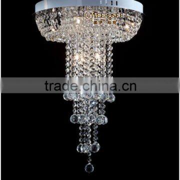 Free shipping Round Crystal Ceiling Light, Crystal lamp with stock fast shipping