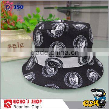 Custom Cotton Floral Plain Printed Blank Bucket Hat Wholesale/Bucket Hat with String