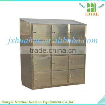 profession manufacture stainless steel clothes stroage cabinet