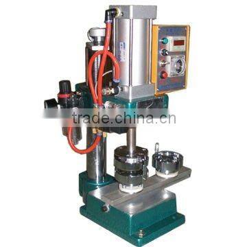 pneumatic automatic metal button badge pin making machine