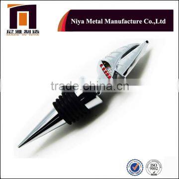 Top grade customized metal wine stopper and plated wine stopper and promotion wine stopper